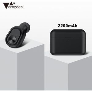 Bluetooth V4.2 Draadloze Bluetooth Hoofdtelefoon Stereo Hoge Batterij Capaciteit Bluetooth Oproepen Mini Voor iPhone Huawei