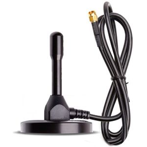 2.4G Wifi Antenne 28dbi Sma Male Magnetische Basis Sucker Antenne 3 Meter Verlengkabel Voor Draadloze Router Modem