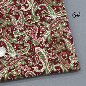 147X50Cm Etnische Stijl Pastorale Bloemen Katoenen Stof Vintage Kleding Naaien Materiaal Poplin Stoffen Voor Diy Handgemaakte Patchwork