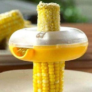 Gele Maïs Vliegtuig Dunschiller Cob Remover Keuken Gadgets Handmatige Rotatie Rvs Corn Stripper Cutter Gereedschap Convient Te Gebruiken