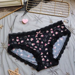 Europese En Amerikaanse Zebra Patroon Zijde Schaatsen Silk Laagbouw Luipaard Print Ondergoed Vrouwen Kant Comfortabele Vrouwen slips