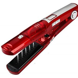 Stoom Stijltangen Voor Haar Professionele Salon Keramische Toermalijn Damp Stoom Flat Iron Stijltang Dual Voltage Irons