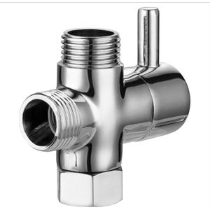 4 ′/6 ′ Messing Een-In Twee Uit Drie-Way Water Divider, quick Sprinkler Fittings Joint Douche Tap Water Omleiding Klep Hoekstopkraan