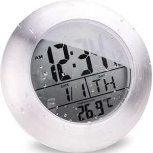 Praktische Screen Waterdichte Digitale Badkamer Wandklok Temperatuur Countdown Time Functie Wassen Douche Opknoping