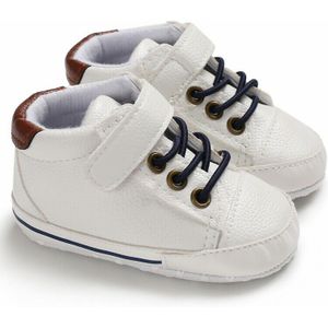 Baby Kids PU Lederen Schoenen Peuter Jongens Meisjes Zachte Crib Schoenen Kleine Baby Faux Lederen Sneakers Anti-slip Trainer schoeisel Laarzen