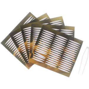 160 Stuks Dames Onzichtbare Rugby Dubbelzijdig Ooglid Sticker Tape Grote Ogen