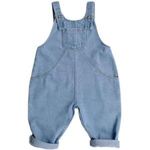 Kinderen Meisje Jumpsuit 2022 Voorjaar Kinderen Jeans Kinderen Werkkleding Meisjes Kleding Denim Jumpsuit Kinderen meisjes