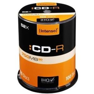 CD-R Intenso 1001126 52X700 Mb (100 Uds)