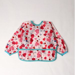 Leuke Baby Kids Slabbetjes Met Volledige Lange Mouw Waterdichte Kleurrijke Baby Kinderen Bandana Peuter Spenen Voeden Bib Schorten Stuff