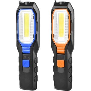 1 Pc Xpe/Cob Glare Led Werklamp Spotlight Usb Oplaadbare Emergency Zaklamp Met Magnetische Auto Inspectie Reparatie Lamp