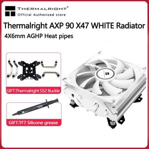 Thermalright AXP90-X47 FULL 47mm Chassis Fan Pure Copper Down Pressure Radiator 4X6mmAGHP Heat Pipe Reflow Soldering Process Fan