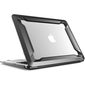 Voor MacBook Air 13 inch Case Release A1932 met Retina Display past Touch ID i-Blason Dual Layer rubberen Bumper Cover