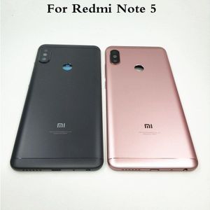 Originele Batterij Back Cover Voor Xiaomi Redmi Note5 Terug Behuizing Achterklep Case Redmi Note 5 Pro Power Volume Knoppen + Camera Lens