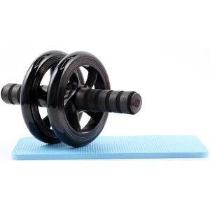 Buik Wiel Mute Buikspier Wiel Buik Fitness Apparatuur Thuis Roller Push-Ups Giant Wiel Dubbele Wiel