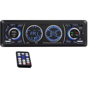 Auto Stereo Met Bluetooth Enkele Din In Auto Stereo Autoradio Car Audio Stereos Voor Auto Ondersteuning Usb-poort, sd Aux In