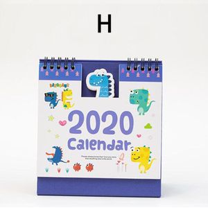 Cartoon Mini Kalender Creatieve Cartoon Klein Dier Bump Kalender Planning Kantoor Schoolbenodigdheden Briefpapier