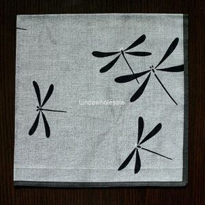 Japanse mannen zakdoek katoen dunne grote dragonfly 53 cm * 53 cm pocket vierkante