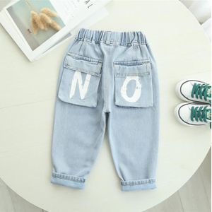 Jongens Jeans Lichtblauw Jongens Sport Broek Jongens Broek Casual Kids Broek Kinderen Kleding Voor Maat: 90-130