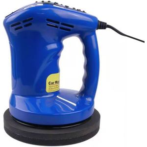 Elektrische Buffer Polijstmachine Met Automotive Draad 5 Inch 80W Dc 12V 1500Rpm Polijsten Waxen Voor Auto Blauw