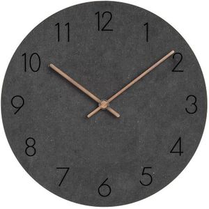 Houten Wandklok Modern Vintage Rustieke Shabby Clock Quiet Art Horloge Klok In Muur Home Decor Relogio de Parede
