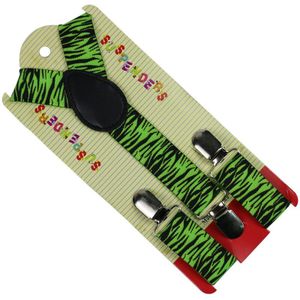 Winfox Mode Y Terug Bretels Voor Kinderen Baby Jongens Animal Print Leopard Elastische Bretels Kids Brace Riem