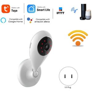 Ams-Smart Home Ip Camera 720P Surveillance Wifi Camera Tuya Smart Leven Werk Met Alexa Google Home Ifttt