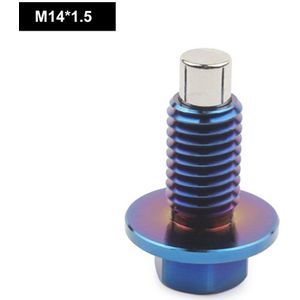 Titanium Legering Magnetische Olie Release Plug Olie Release Moer M12 * 1.25 M12 * 1.5 M12 * 1.75 M14 * 1.5 Olie Release Bolt