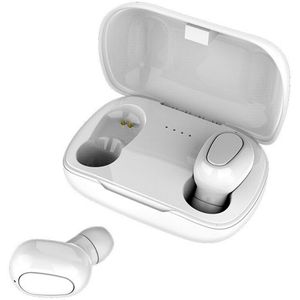 Draadloze Bluetooth 5.0 Hoofdtelefoon L21 Stereo Sport Oordopjes Noise Cancelling Tws In-Ear Oordopjes Met Opladen Case Voor Iphone