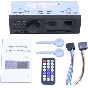 Kebidumei Autoradio 1 Din Bluetooth5.0 Stereo Ontvanger MP3 Speler Handsfree A2DP Usb Opladen Tf 3 &quot;Scherm Audio systeem