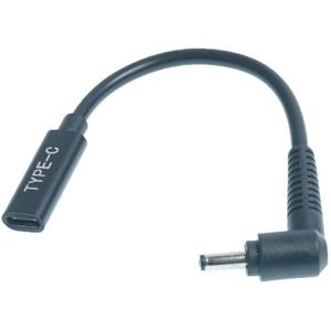 Fast Charger Kabel USB-C/Type-C Vrouw Naar 4.0X1.35 Mm 1.5 M Power Pd Oplaadkabel voor Asus X556UQ Gaming Laptop/Notebook