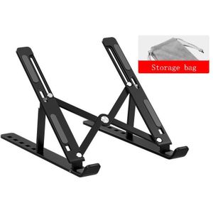 Draagbare Laptop Stand Opvouwbaar Ondersteuning Base Notebook Stand Voor Macbook Pro Lapdesk Computer Laptop Houder Cooling Beugel Riser