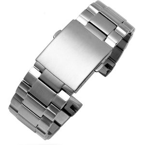 Gewelfd End Rvs Horlogeband 26 Mm Solid Metal Horloge Band Voor Diesel DZ4318 DZ4323 DZ4283 DZ4309 Horloge Band