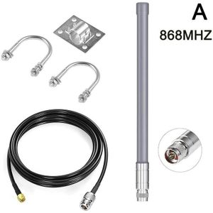 Lorawan 868Mhz Antenne 915Mhz Omni Glasvezel 10dbi Rfid Lora Monitor Antenne Iot Glide Dak Outdoor Uhf Antenne Repeater t8y1