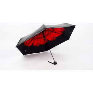 5-Folding Mini Pocket Uil Cartoon Paraplu Clear Paraplu Winddicht Opvouwbare Paraplu Vrouwen Compact Regenachtige Zonnige Paraplu