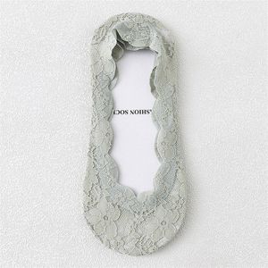 Kant Boot Sokken Vrouwen Onzichtbare Sokken Vrouwen Zomer Dunne Ondiepe Mond Sokken En Najaar Puur Katoen Bodem siliconen