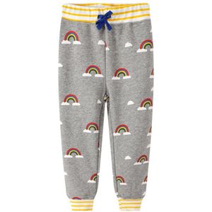 Vikita Jongens Meisjes Broek Regenboog Patroon Herfst Kinderen Casual Broek Kinderen Sport Broek Katoenen Baby Jongen Meisjes Joggingbroek