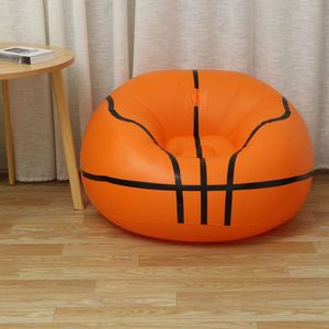 Grote Luie Banken Stoelen Opblaasbare Vouwen Lounger Seat Zitzak Poef Bladerdeeg Couch Tatami Woonkamer Basketbal Voetbal Print