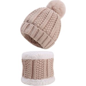 Kinderen Gebreide Muts Peuter Voor Kerst Warm Outdoor Ultra-Warme Pluche Acryl Lam Fleece Verdikking Rode Baby beanie