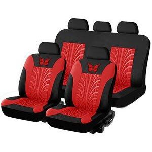 Volledige set lederen autostoelhoezen voor VW Passat B6 Wagon,auto-volledige surround op maat gemaakte beschermers interieuraccessoires.,G-black