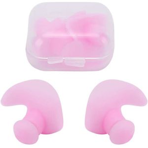 1 Paar Zwemmen Oordopjes Zachte Silicagel Waterdicht Stofdicht Swim Oordopjes Water Sport Oor Bescherming Stekkers