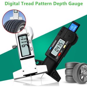 Digitale Autoband Loopvlak Dieptemeter Measurer Tool Dikte Meters Loopvlak Remblokken Schoen Tire Monitoring Systeem