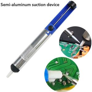1Pcs Metalen Soldeer Sucker Desoldeerpomp Removal Vacuum Soldeerbout Desolder Zuig Tin Pen Handgereedschap Lassen Handgereedschap
