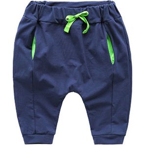 Jongens Harembroek Zomer Baby Jongens Sport Broek Kalf-lengte Kinderen Katoenen Broek Voor Jongens kinderen Casual losse Broek