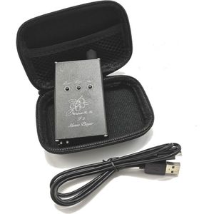 Lusya Walnoot F2 Professionele Lossless Hifi Muziek MP3 Speler Ondersteuning 64Gb Tf Card Uitbreiding Usb Geluidskaart Balans Uitgang e2-011