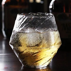 Japanse Hamer Cup Cocktail Glas Whisky Koffie Water Brandy Vodka Mok Diamond Crystal Glazen Bekers Transparante Borrelglaasjes