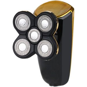 Jinding Jd - 608 Elektrische Scheerapparaat Voor Mannen Tondeuse Oplaadbare 3D Drijvende Hoofd Vijf Blade Scheermes Scheren Machine