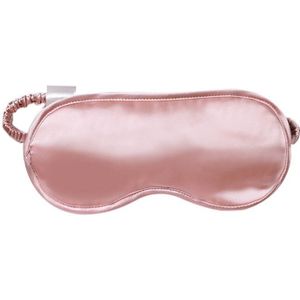 Vrouwen Dubbelzijdig Imitatie Zijde Slaap Oogmasker Blok Lichten Elastische Band Hoofdband Neus Baffle Blindfold Eyeshade