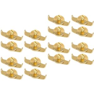 16PCS Erhu Fine Tuners String Adjusters Copper Erhu Tuners Erhu Accessories for Family Home Friend