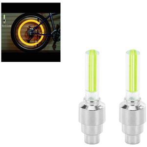 Fietsverlichting Led Cover Band Wiel Valve Stopper Fiets Flash Light Mountain Racefiets Fiets Wiel Verlichting Led Neon lamp