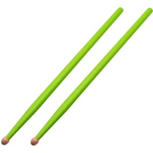 1 Paar 7A Maple Drum Sticks Voor Kinderen Kleur Hout Antislip Drumsticks Percussie Instrumenten Accessoires